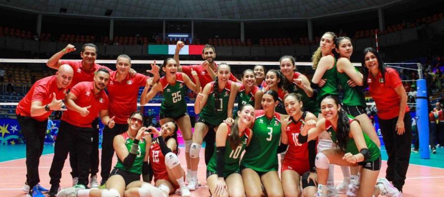 México gana en debut de la Copa Panamericana de Voleibol de Sala