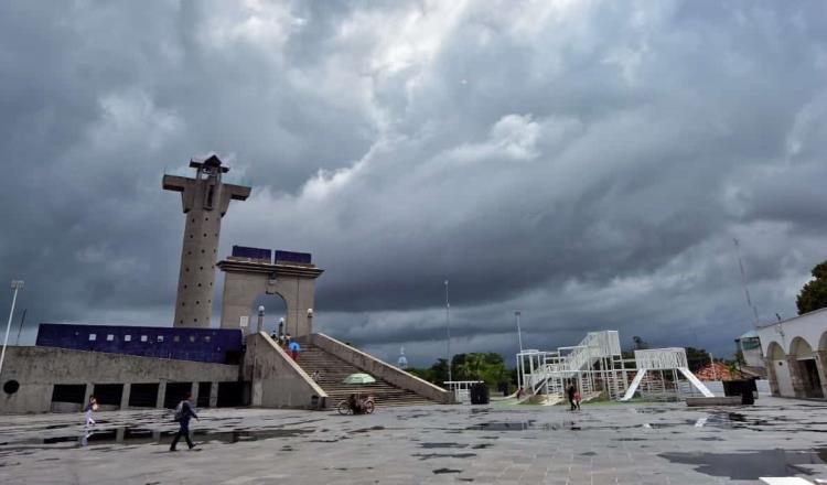 Prevé Conagua lluvias de hasta 75 mm en Tabasco