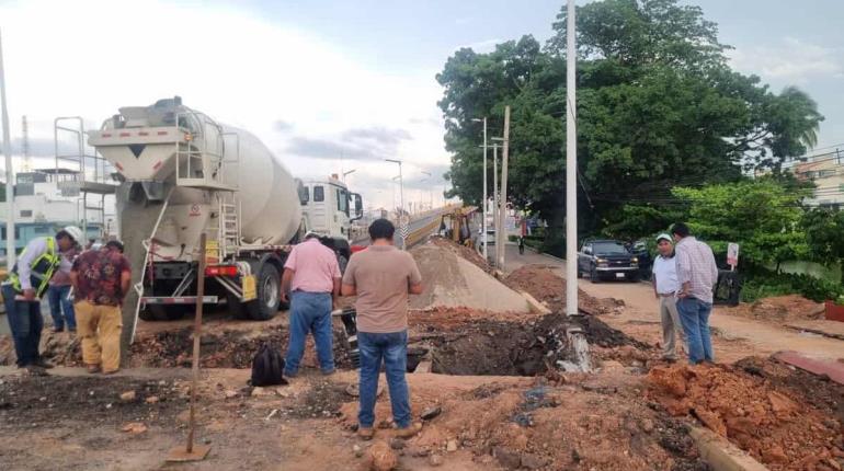 Avanzan trabajos de rescate en puentes de Ruíz Cortines