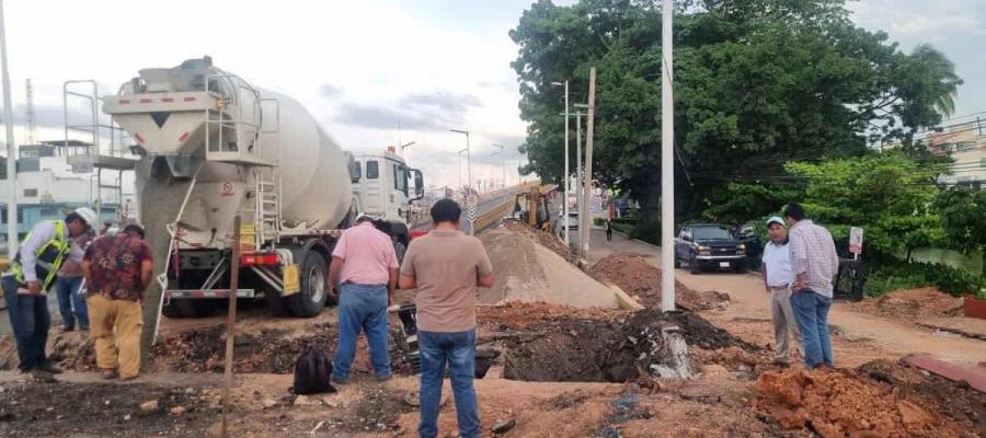 Avanzan trabajos de rescate en puentes de Ruíz Cortines