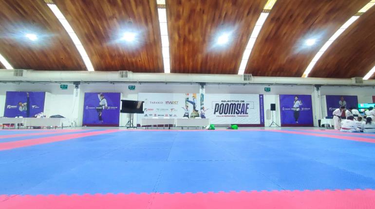 Todo listo para recibir Selectivo Nacional de Poomsae en Tabasco