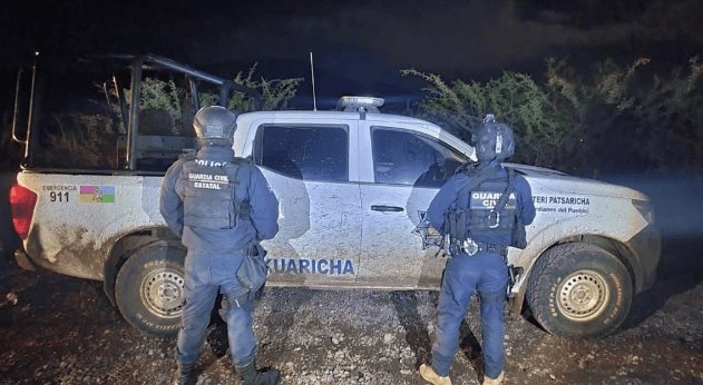 Localizan camionetas en las que viajaban 7 policías comunitarios desaparecidos en Michoacán