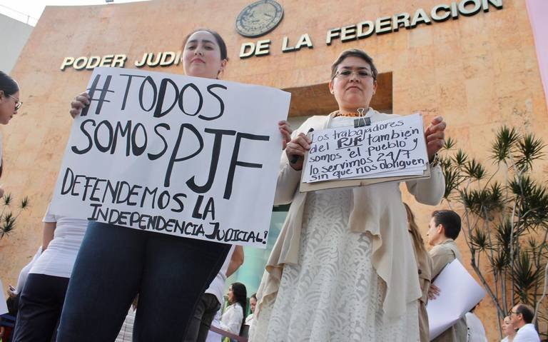 Trabajadores del Poder Judicial convocan a marcha nacional contra reforma de AMLO