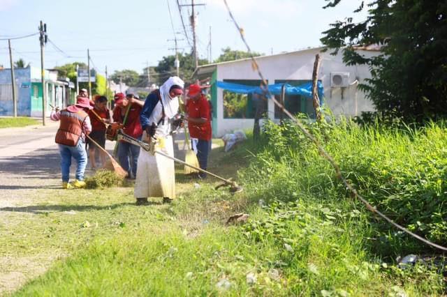 Retiran 195 toneladas de basura durante Jornada Integral de Limpieza en 24 localidades de Centro