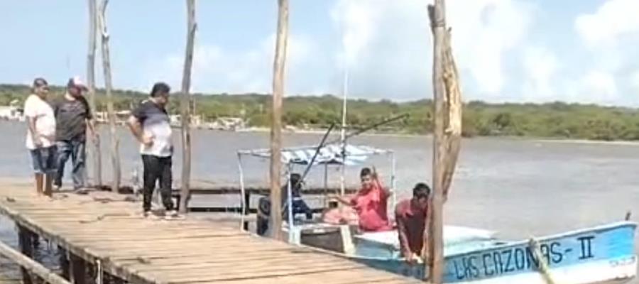 Familiares de pescadores desaparecidos de Centla inician su propia búsqueda