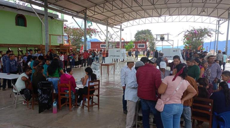 Sin violencia, realizan elección extraordinaria en Chicomuselo y Capitán Luis Ángel Vidal, Chiapas