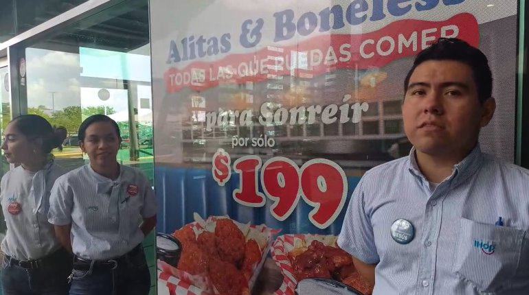 Aprovecha última semana de promoción de IHOP Villahermosa: todas las alitas y boneless que puedas comer