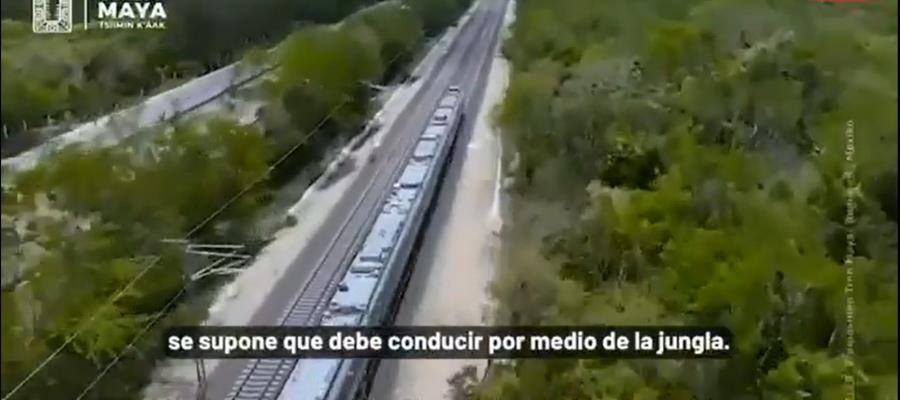 Tren Maya es un "horror ambiental": Canal de TV de Alemania