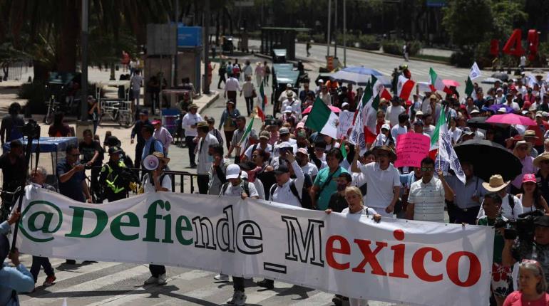 Trabajadores del Poder Judicial marchan contra reforma en CDMX y otros estados