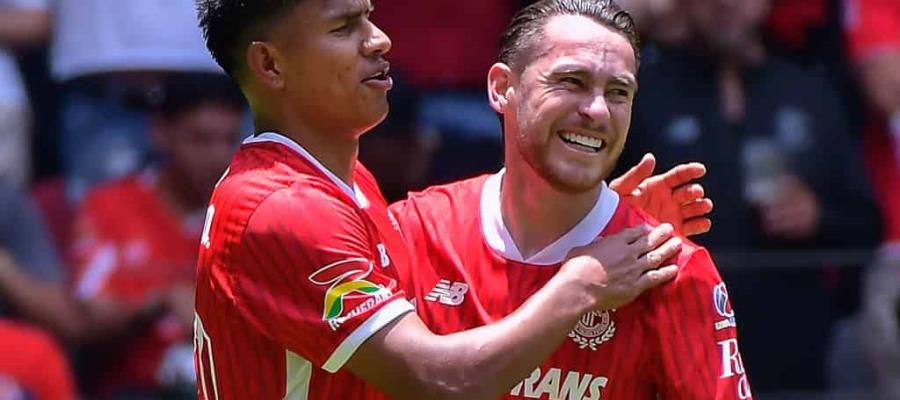 Tabasqueño Jesús Gallardo anota en la victoria del Toluca sobre San Luis