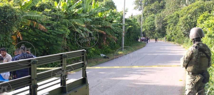 Lo hallan sin vida a orillas de camino en Sabina, Centro