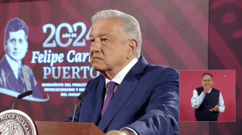 "Un fenómeno" que concluya sexenio con 73% de aprobación, califica AMLO