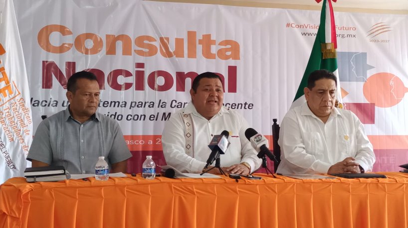 Nuevos funcionarios de Educación deben conocer condiciones del sector en los 17 municipios: SNTE