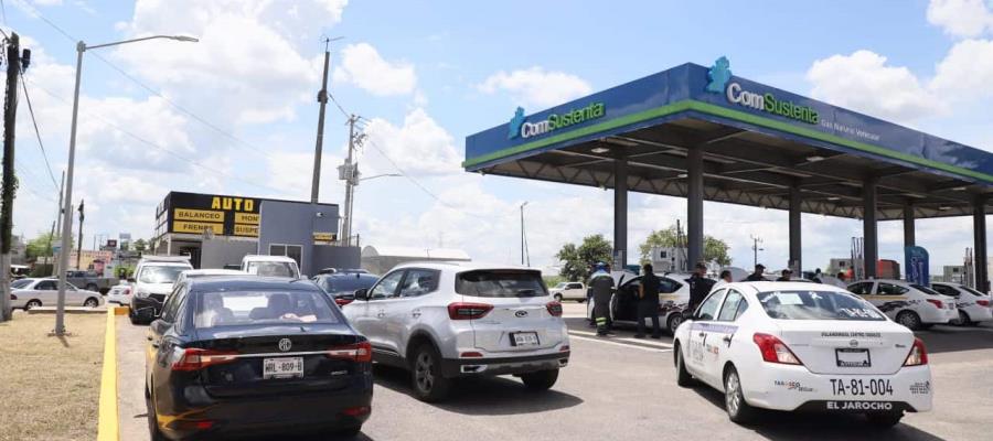 Abren en Villahermosa primera estación moderna de gas natural