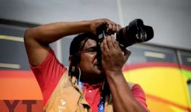 Joao Maia, fotógrafo ciego que cubrirá los Paralímpicos de París