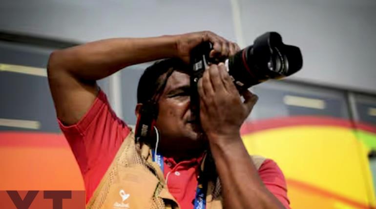 Joao Maia, fotógrafo ciego que cubrirá los Paralímpicos de París