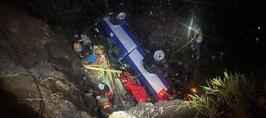 Mueren 3 peregrinos en accidente vial en Ocuilan, Edomex