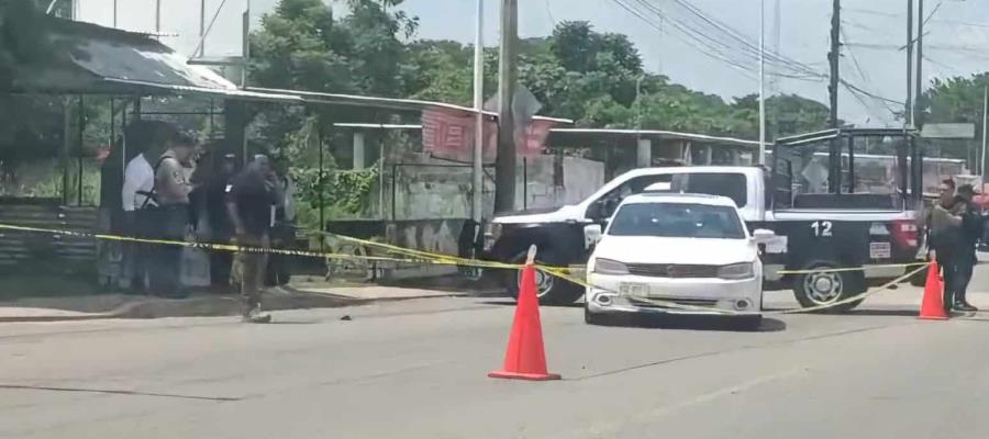 Atacan a balazos a 2 hombres en Teapa; uno muere en el lugar y otro más tarde en el hospital