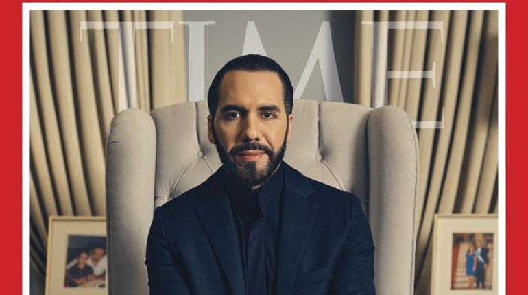 Nayib Bukele en la portada de TIME