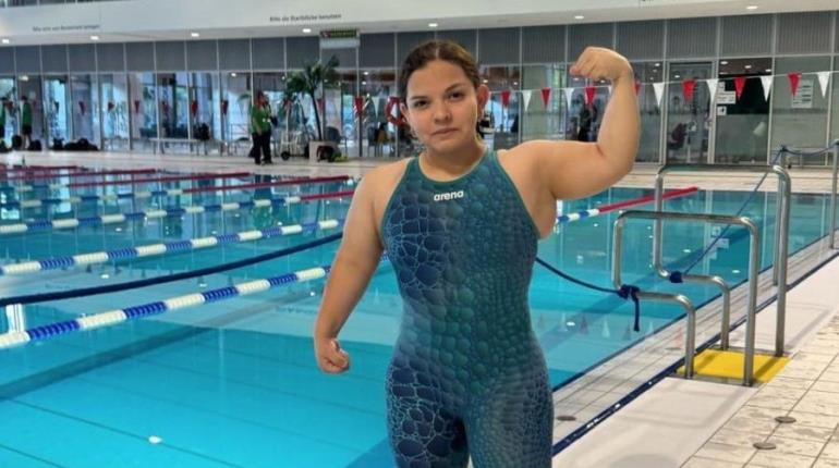 Tabasqueña Naomi Somellera tiene buen debut y avanza a finales de relevo mixto en Paralímpicos