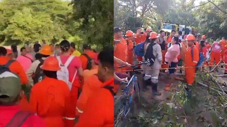 Pobladores cierran carretera a Torno Largo, Centro que conduce a pozos petroleros