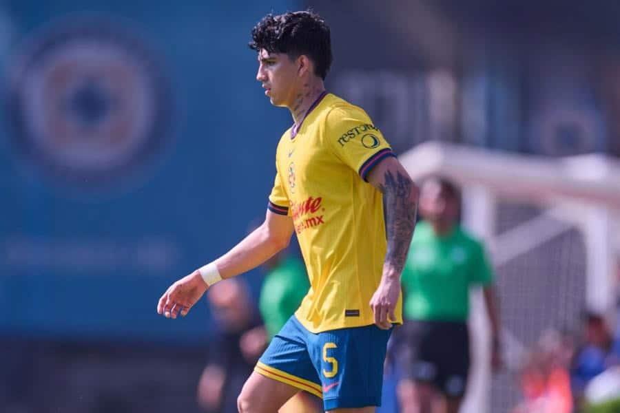 Kevin Álvarez reaparece con el América sub-23 tras lesión