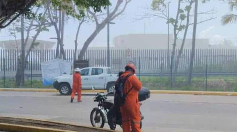 Cubre humareda refinería Olmeca; fue vapor, según PC