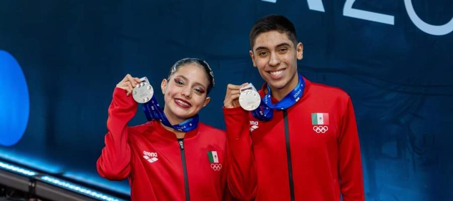 Mexicanos ganan oro en Mundial Juvenil de Natación Artística