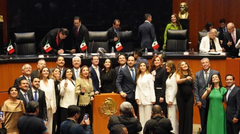 Senadores del PAN se pronuncian a favor de la suspensión de la discusión a reforma judicial