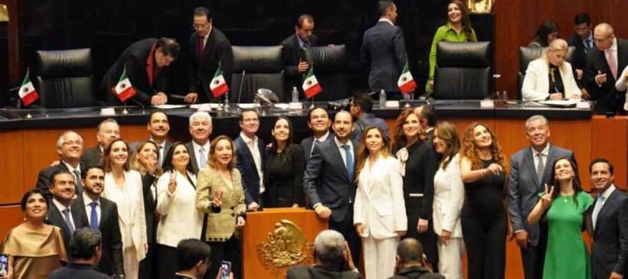 Senadores del PAN se pronuncian a favor de la suspensión de la discusión a reforma judicial