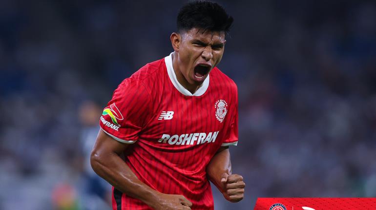 El tabasqueño Jesús Gallardo anota en victoria del Toluca Vs Rayados