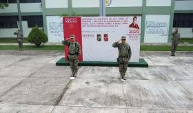 Toman posesión jefe de Estado Mayor de 38 Zona Militar y comandante del 37 Batallón de Infantería en Tabasco