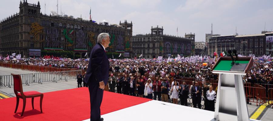 ¡A mano alzada! Obrador realiza consulta sobre Reforma Judicial en último Informe