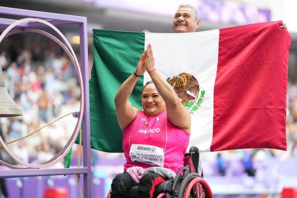 Gloria Zarza da a México su primer oro en París 2024