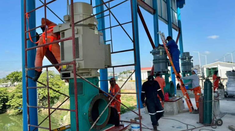 Reforzarán abasto de agua en colonias de zona alta con línea de 24" desde nueva Planta Carrizal II