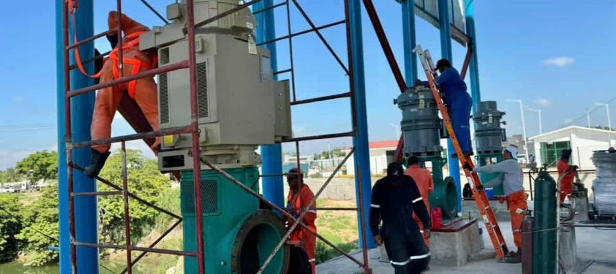 Reforzarán abasto de agua en colonias de zona alta con línea de 24" desde nueva Planta Carrizal II