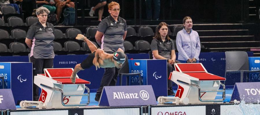 Mexicanos siguen destacando en disciplina de Para Natación en Paralímpicos de París