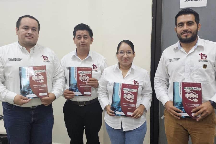 Presentan revista "Con Ciencia Tec" del Tecnológico de Comalcalco