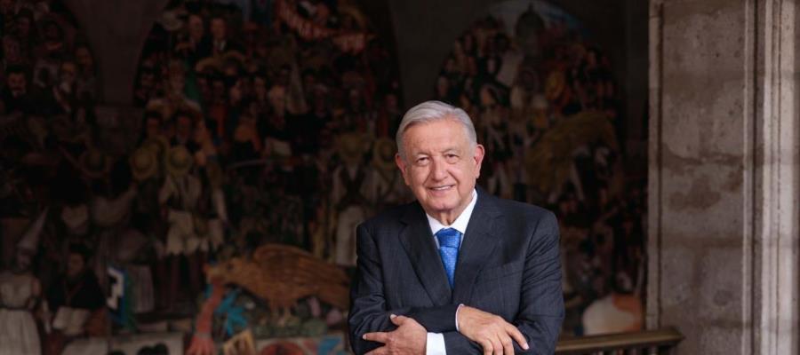 30 de septiembre, develarán retrato de AMLO en Palacio Nacional