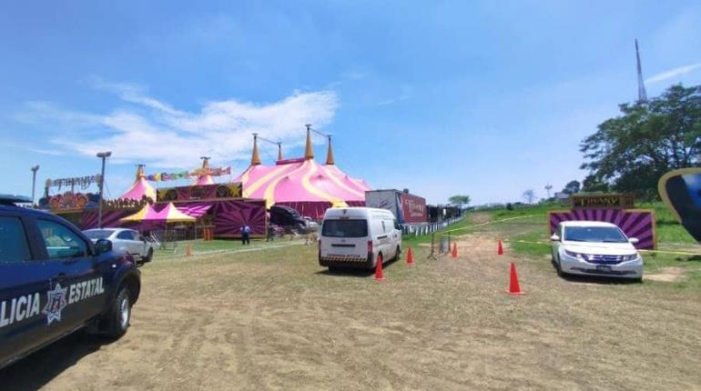 Fallece conductor del Circo Tihany en el área de choferes producto de un paro cardiaco