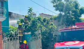 Se incendia vivienda en la colonia Gaviotas