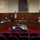 Protestan contra reforma judicial en sede alterna; dificultan entrada de diputados