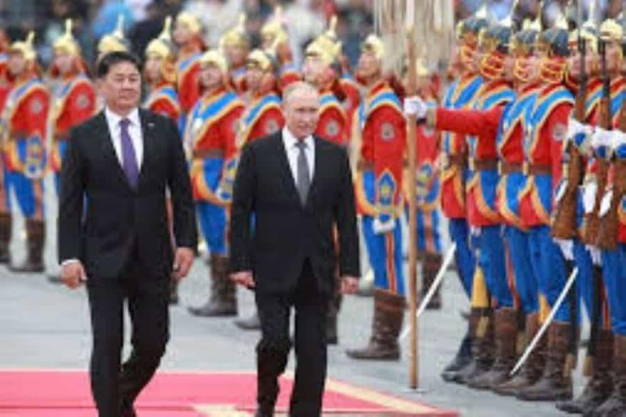 Mongolia ignora orden de arresto contra Putin y lo recibe con alfombra roja