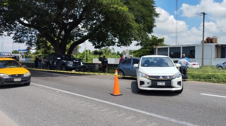 Un muerto y un herido, saldo de accidente en la Cárdenas - Villahermosa