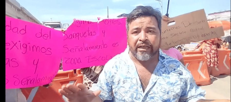 Habitantes de Gaviotas bloquean 2 horas puente Grijalva II; exigían adecuaciones viales