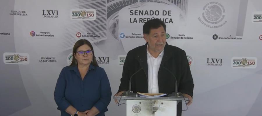 ¡Llega reforma judicial al Senado! Hay mayoría para aprobarla: Noroña