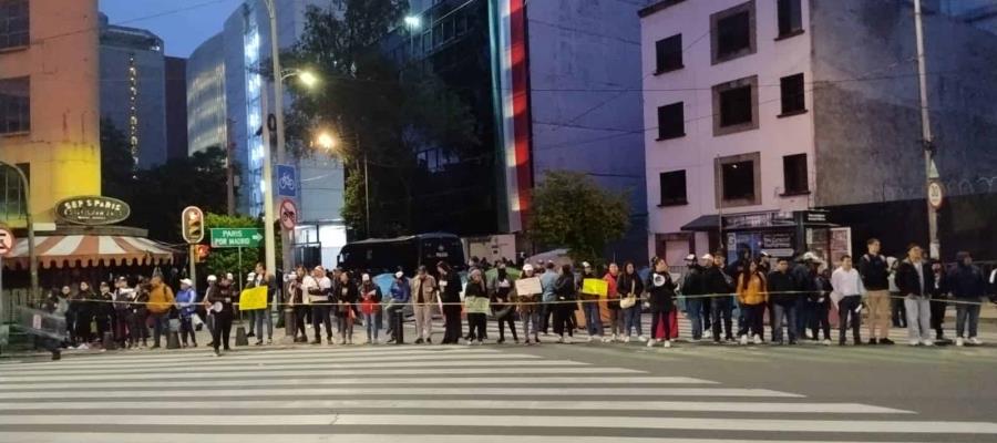 Trabajadores del PJF bloquean accesos al Senado