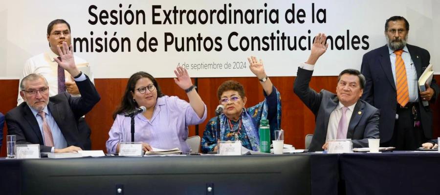 Comisiones del Senado dictaminarán reforma judicial el domingo