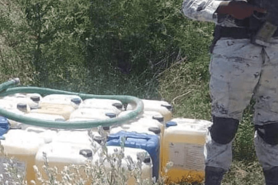 Localizan toma clandestina y aseguran hidrocarburo ilegal en Nuevo León