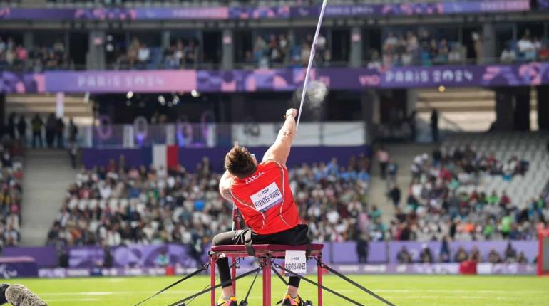 ¡Otra de plata! Mexicano Edgar Fuentes gana segundo lugar en Lanzamiento de Jabalina en Paralímpicos